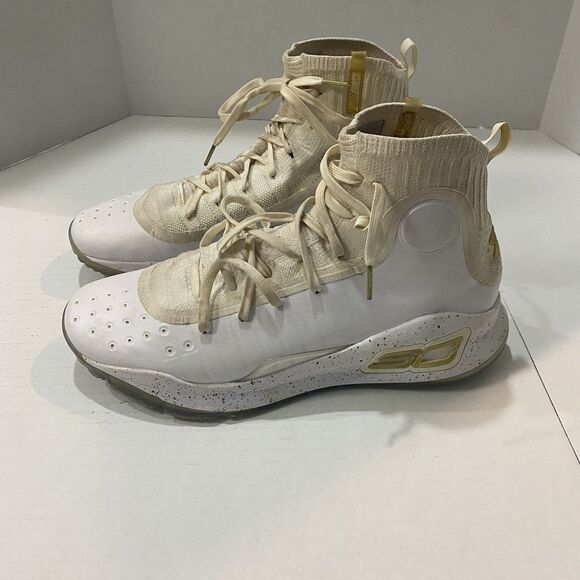 Under Armour Curry 4 Finals More Rings 2017 White Gold 1298306-102 Mens Size 12 main image 16